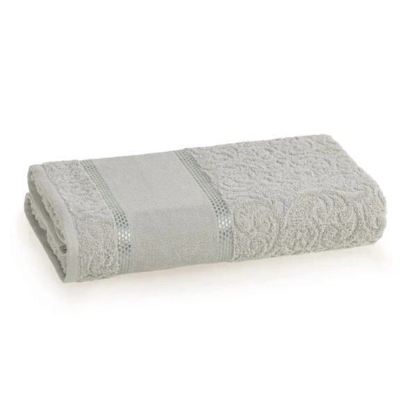 Toalha De Rosto Melina Para Pintar Karsten Platina